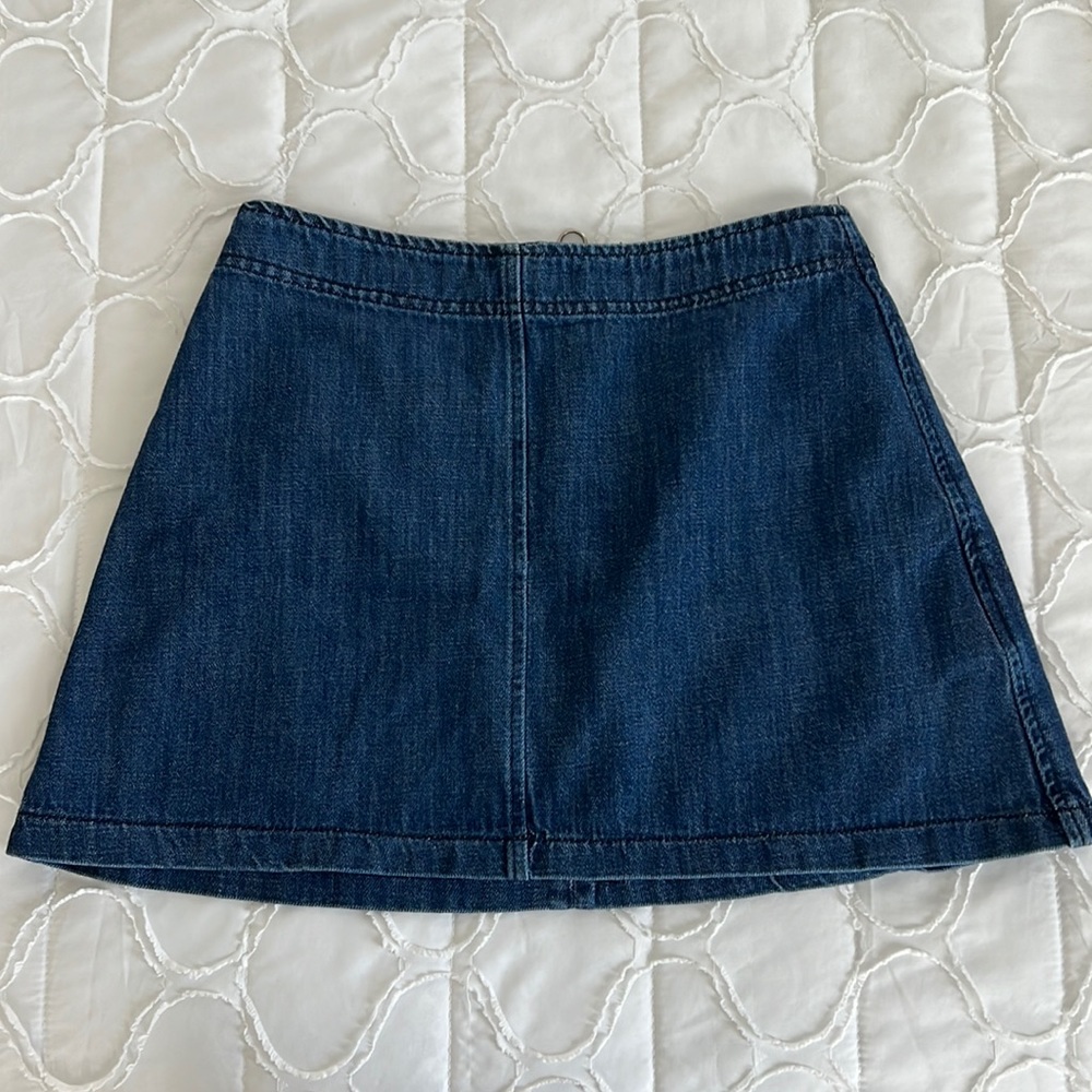 Denim skirt